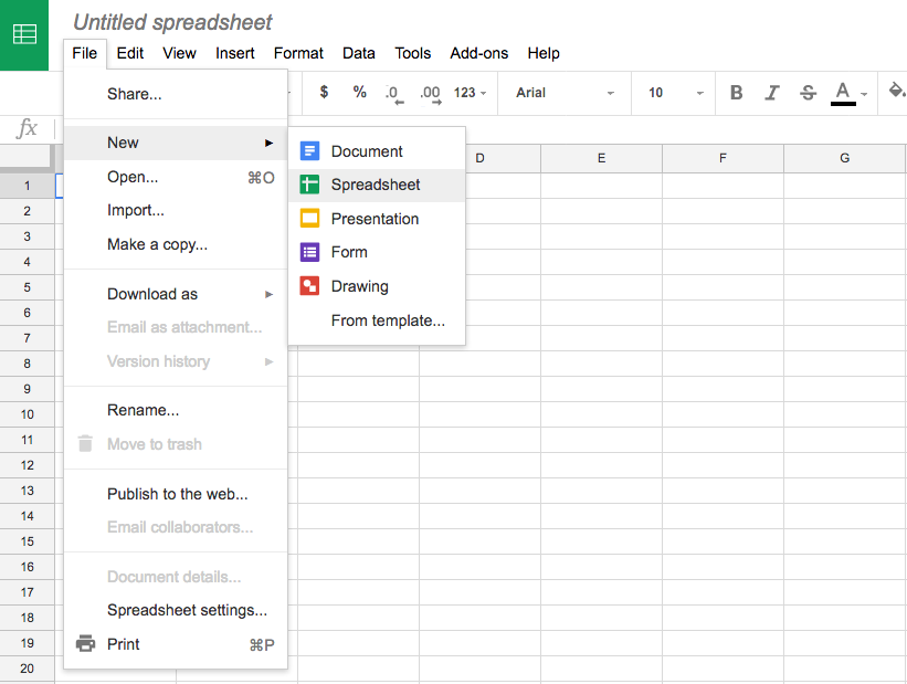 The Ultimate Guide To Google Sheets Cristian A De Nardo